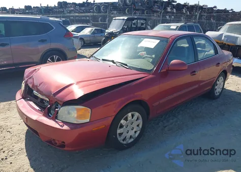 2004 Kia Optima Ex/Lx из США, поврежденный, VIN KNAGD126245341979